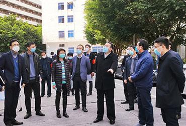 南山區(qū)委書記帶隊(duì)視察疫情防控與復(fù)工復(fù)產(chǎn)， 佰維全力以赴變“兩難”為“兩全”